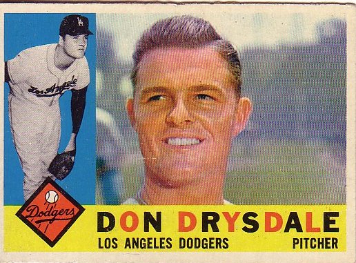 1960 Topps - Don Drysdale